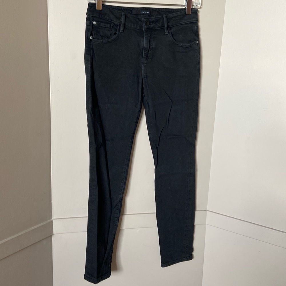 joe’s black skinny jeans / denim